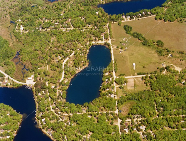 Bluegill Lake in Clare County, Michigan